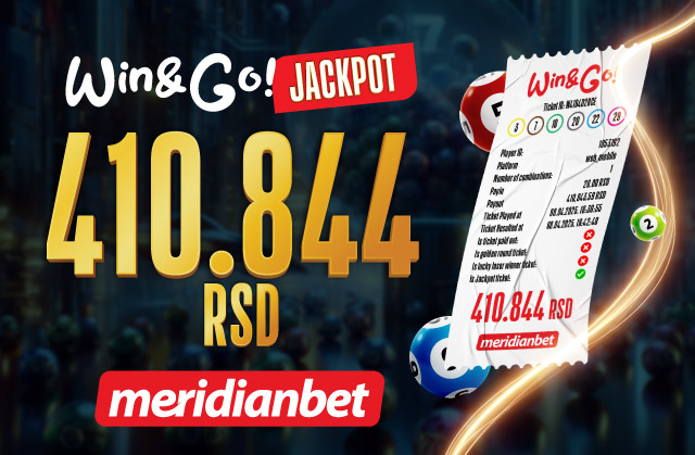 DŽEKPOT ŠOK: Evo kako je igrač Meridiana sa minimalnim ulogom osvojio 410.844 RSD!