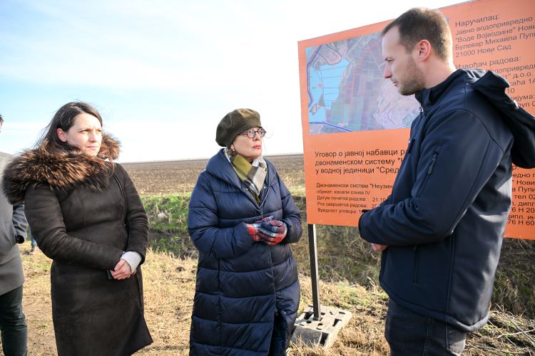 Радови на систему „Неузина“ напредују: нове инвестиције за наводњавање 750 хектара у Сечњу